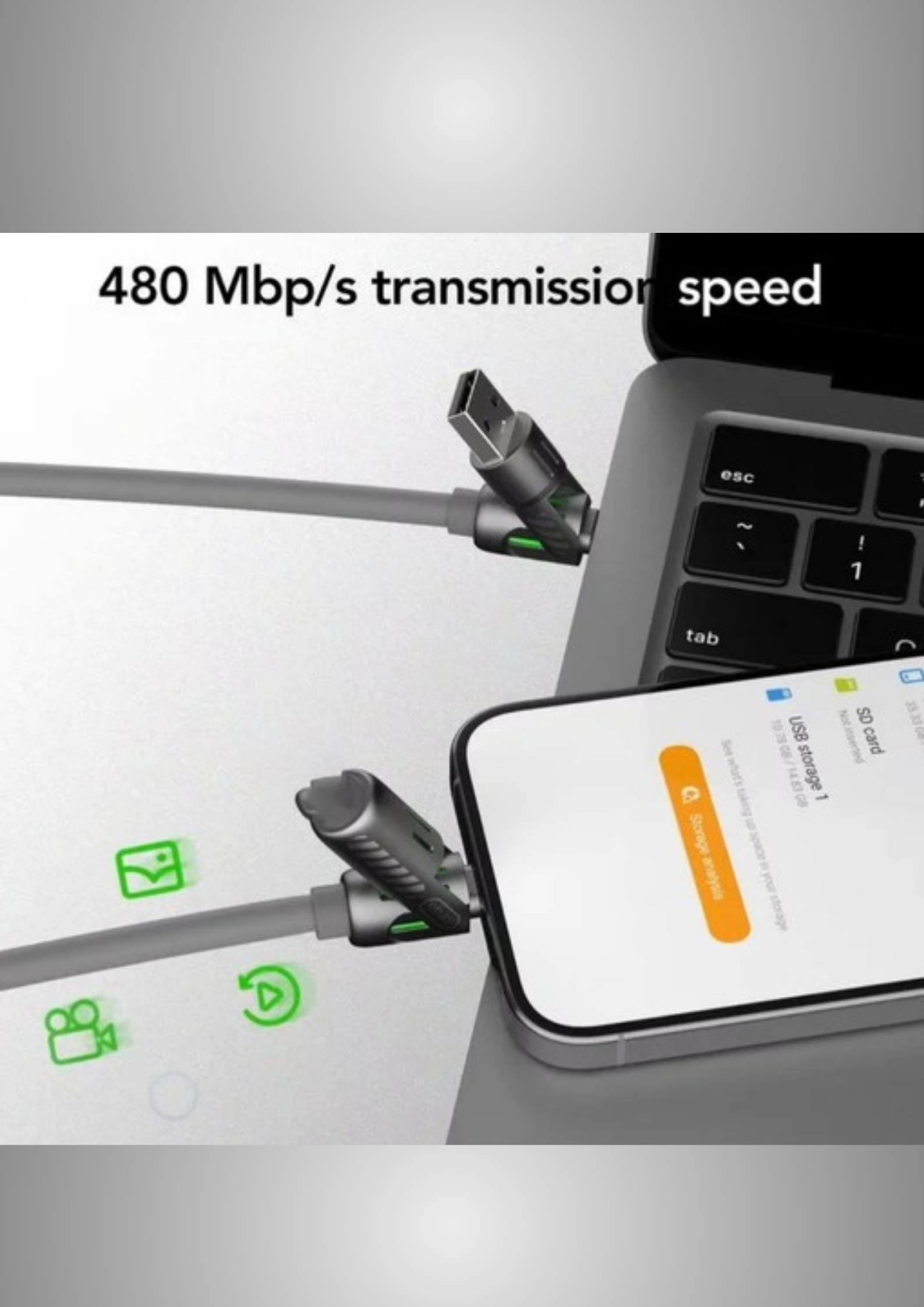 A'KENZA® - CÂBLE INFINITE  4-EN-1